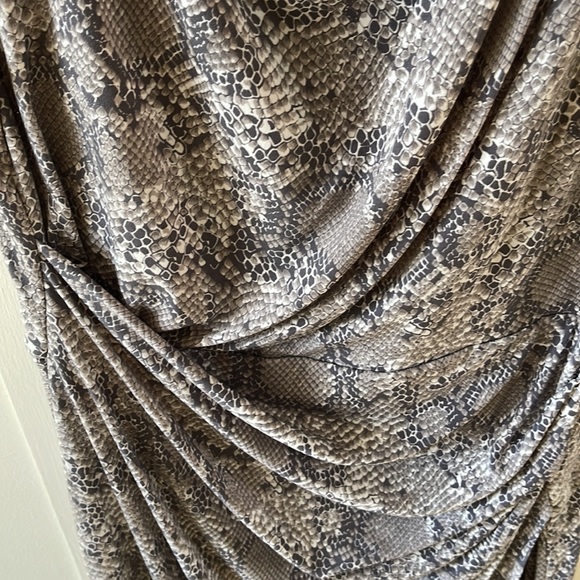 Snake Print woman’s dress size 10 - Picture 2 of 4